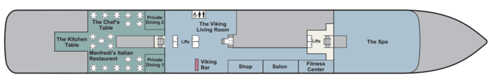 Ship Interior & Deck Plans on Viking Saturn
